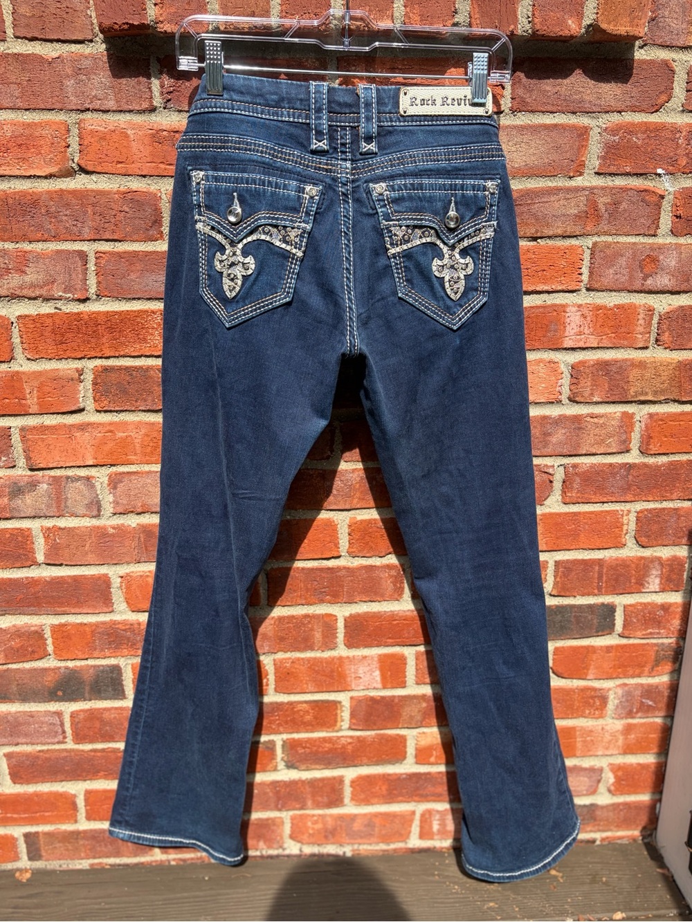 Women’s Rock Revival Dark Wash Bootcut Jeans Size 26